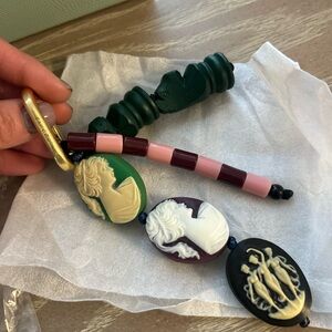 NWT Clare V Multicolor Cameo Fob